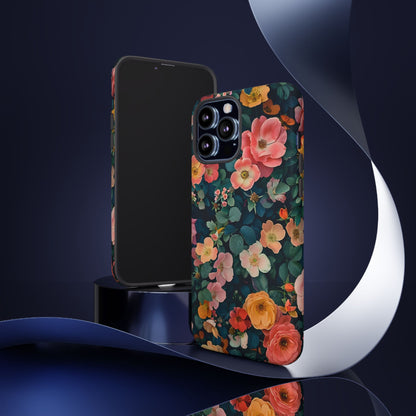 Floral Phone Case | Tough Cases | Stylish Protection, Flower Design, Gift for Her, Trendy Accessory, Cute Phone Covers, Spring Vibe