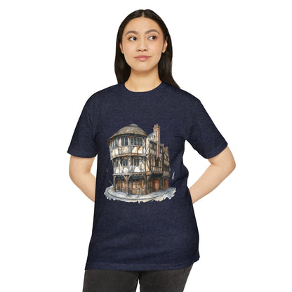 Unisex CVC Jersey T-shirt - Pints and Stories - Life at a British Pub