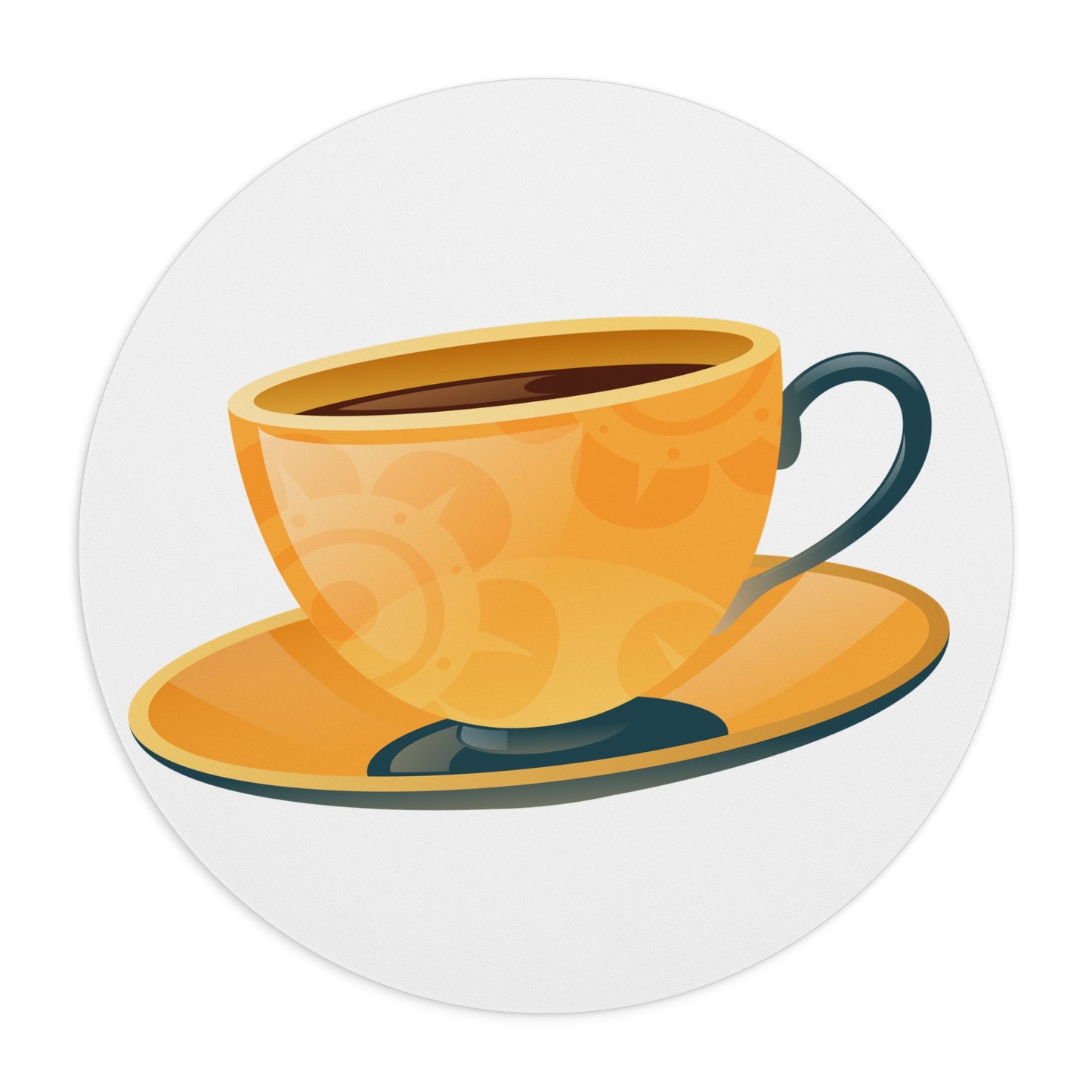 Cozy Coffee Mouse Pad - Perfect for Home Office, Gift for Coffee Lovers, Desk Accessories, Personalized Mouse Pad, Unique Work Gifts