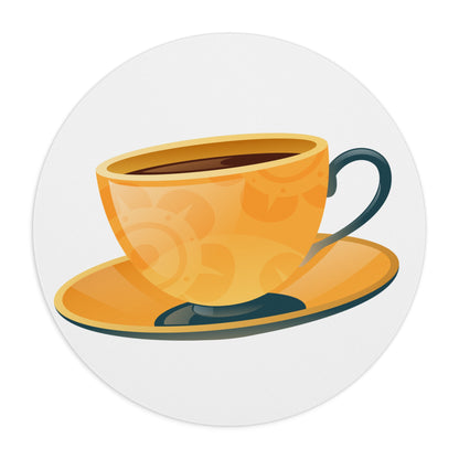 Cozy Coffee Mouse Pad - Perfect for Home Office, Gift for Coffee Lovers, Desk Accessories, Personalized Mouse Pad, Unique Work Gifts