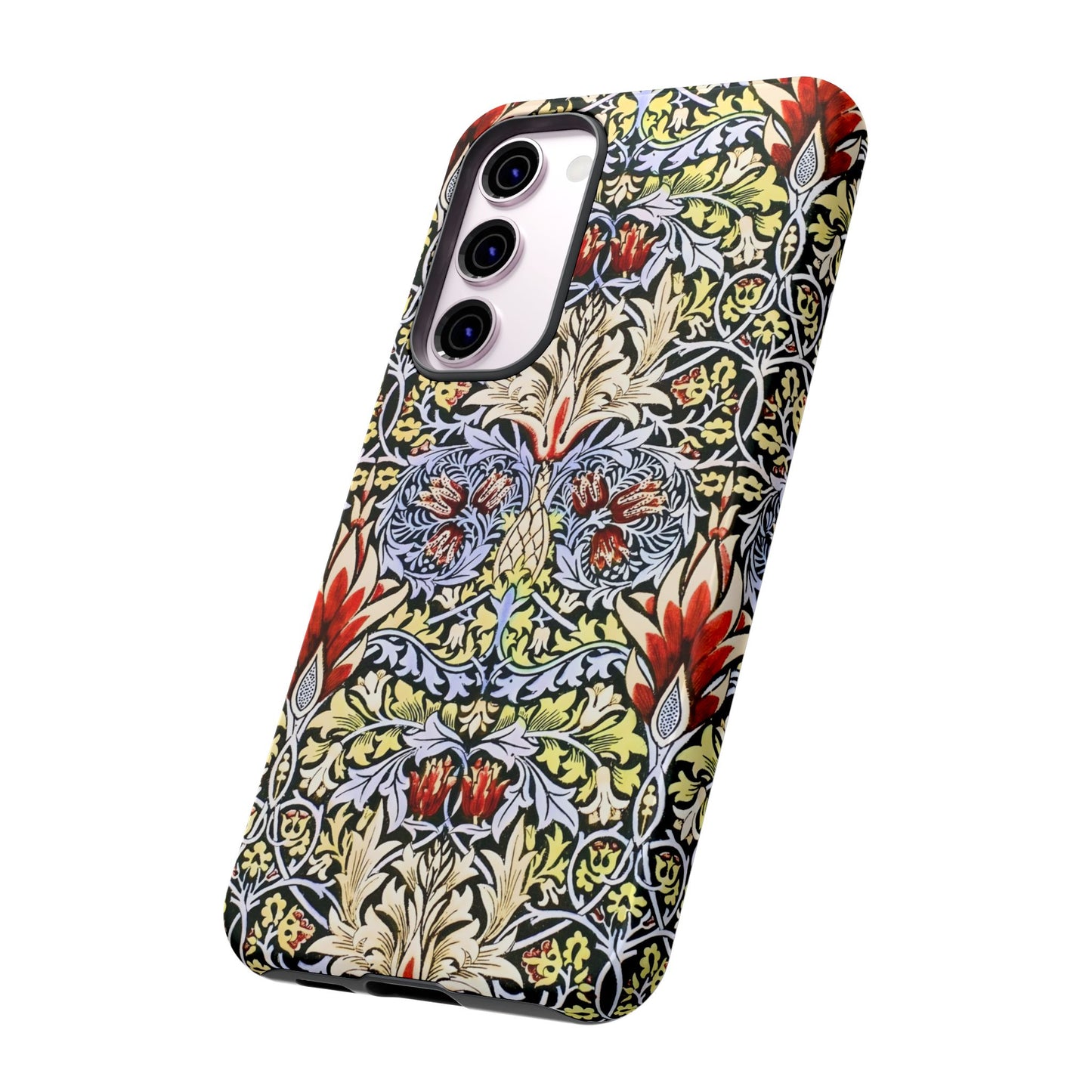 Stylish Phone Case - Floral Design, Tough Cases, Gift for Her, Phone Accessories, Trendy Tech, Unique Cell Phone Cover