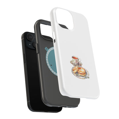 Charming Magnetic Tough Cases - Unique Art Phone Covers, Gift for Tea Lovers, Cute Phone Accessories, Stylish Tech Gifts