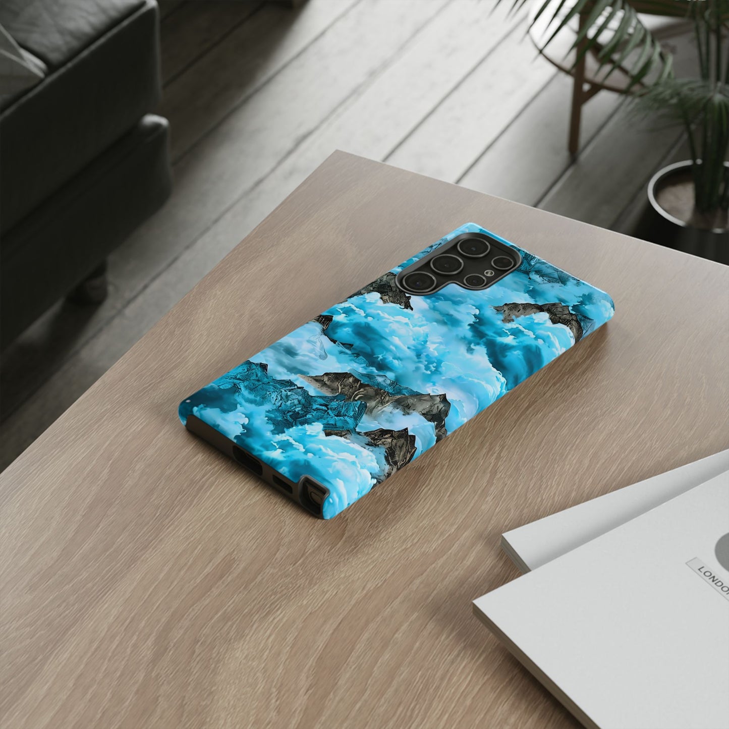Mountain Wave Phone Case - Adventure Gear, Outdoor Gifts, Stylish Cases, Trendy Accessories, Nature Lovers