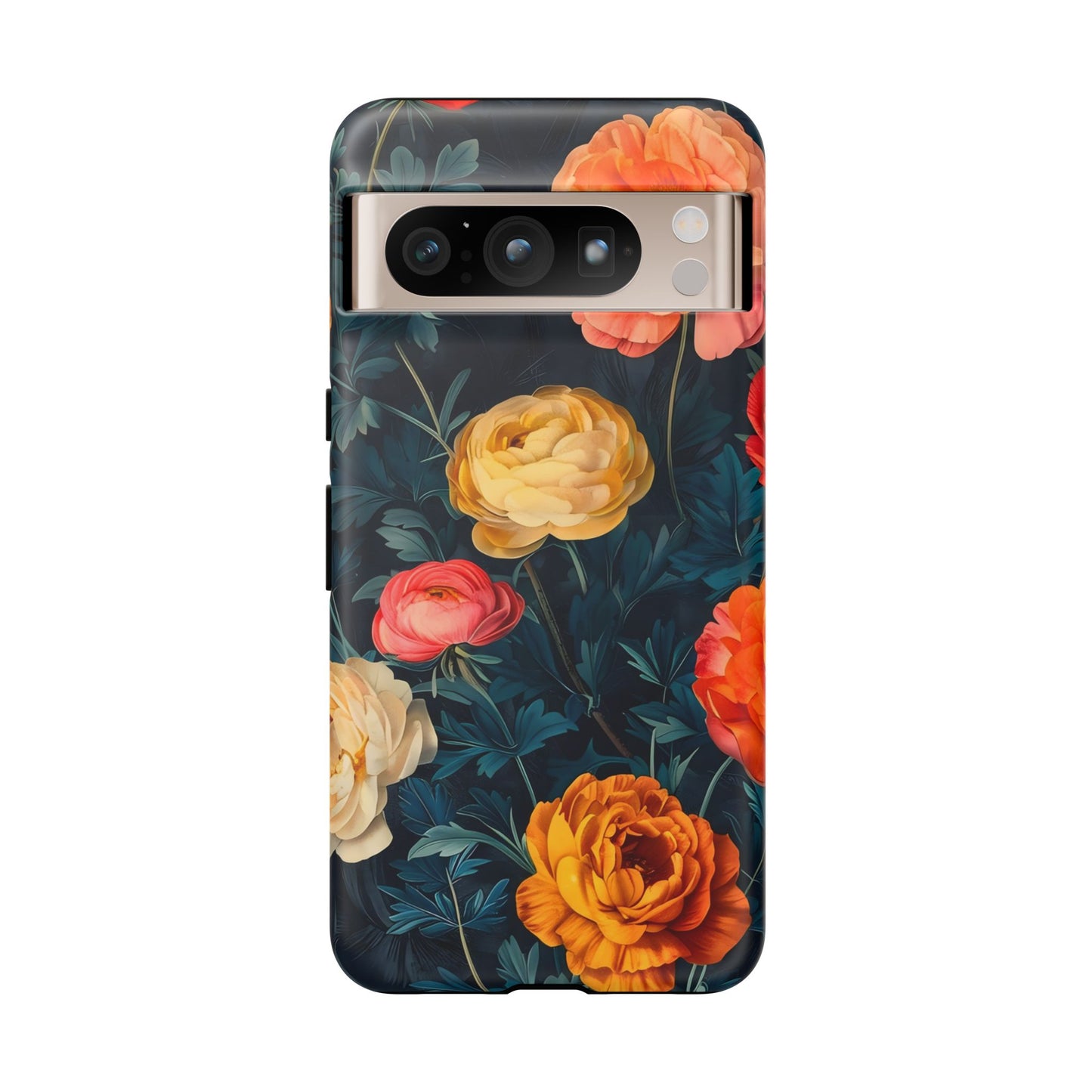Floral Phone Case - Tough Cases, Stylish Protection, Gift for Flower Lovers, Customizable Cover, Floral Design Mobile Accessory