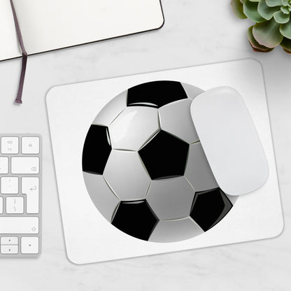 Soccer Ball Mouse Pad for Sports Lovers | Gaming Accessory, Office Decor, Gift for Soccer Fans, Unique Desk Gift, Fun Work Station