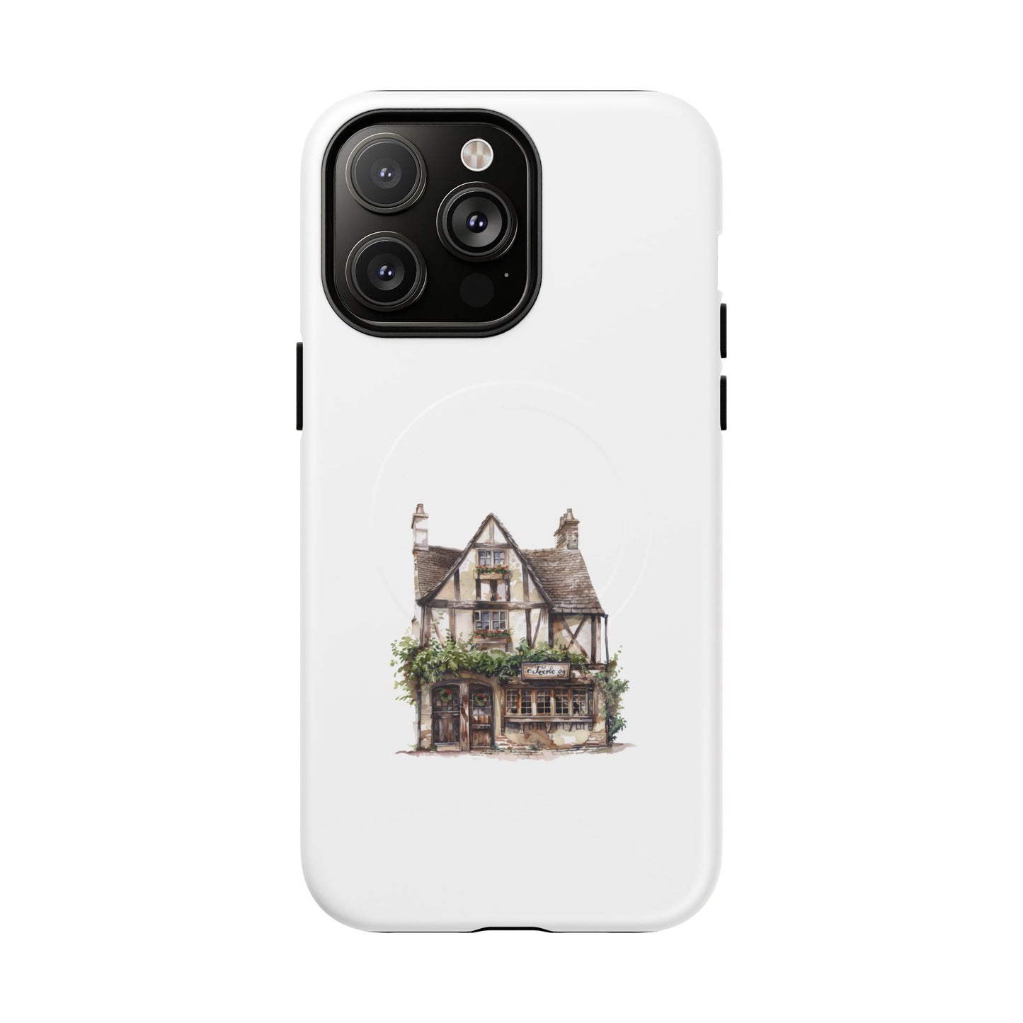 Charming Cottage Magnetic Phone Case, Tough Cell Phone Cover, Unique Gift for Home Lovers, Holiday Essentials, Customizable Design