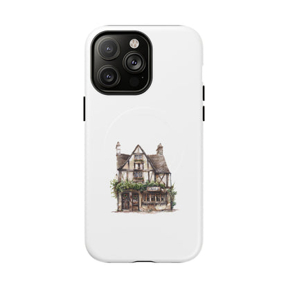 Charming Cottage Magnetic Phone Case, Tough Cell Phone Cover, Unique Gift for Home Lovers, Holiday Essentials, Customizable Design