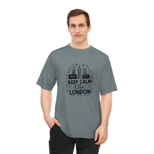 Unisex Zone Performance T-shirt  - Keep Calm and love London