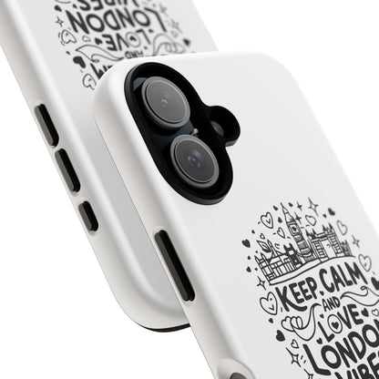 Keep Calm London Vibes Phone Case - Tough, Stylish Protection