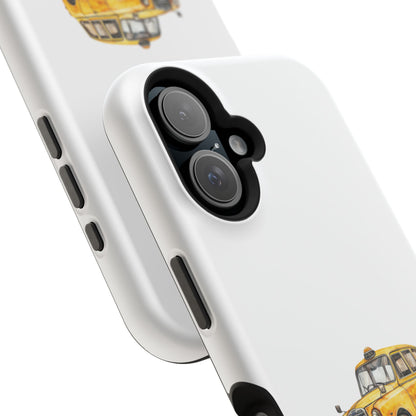 New York Taxi Magnetic Phone Case, Cute Gift for NYC Lovers, Travel Accessories, Unique Phone Cover, Durable Tough Case