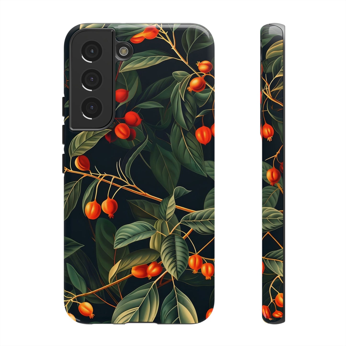 Tough Cases, Floral Phone Case, Nature-Inspired Tech, Unique Gift, Phone Accessory, Botanical Design, Fall Vibes
