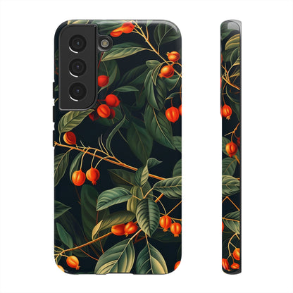Tough Cases, Floral Phone Case, Nature-Inspired Tech, Unique Gift, Phone Accessory, Botanical Design, Fall Vibes