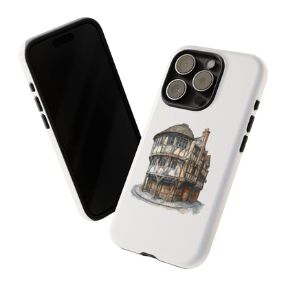 Artistic Phone Case - Tough Cases with Historic Building Design