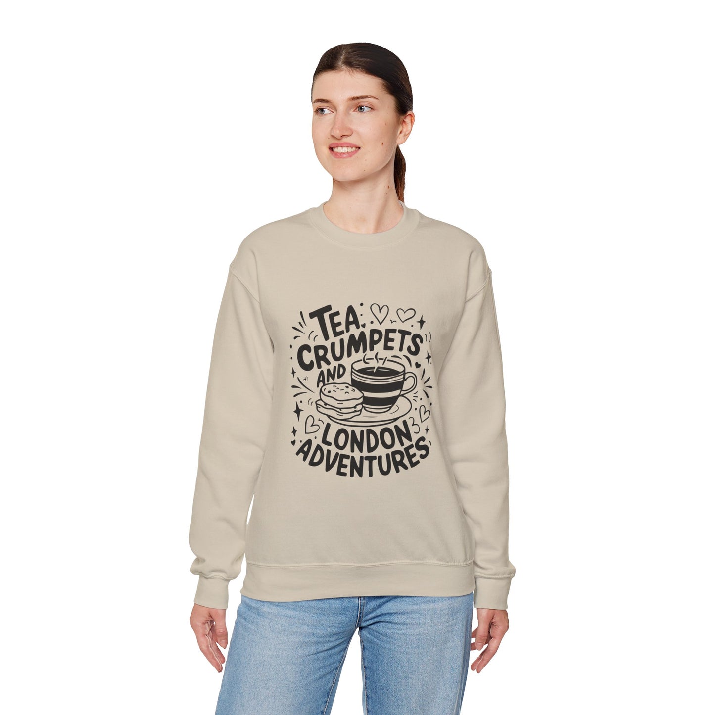 Unisex Heavy Blend™ Crewneck Sweatshirt - London's Cozy Adventures