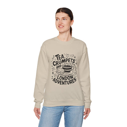 Unisex Heavy Blend™ Crewneck Sweatshirt - London's Cozy Adventures