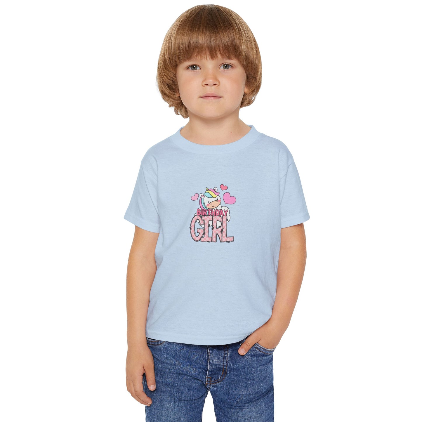 Toddler T-Shirt - Funky Leopard Print Birthday Girl Graphic - Cute & Comfy Cotton Tee for Little Ones