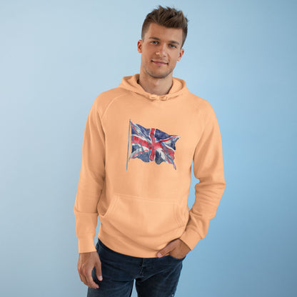 Adorable Unisex Hoodie - British Flag