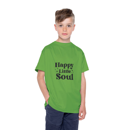 Kids Sports Jersey - Happy Little Soul - Fun Youth Athletic Shirt