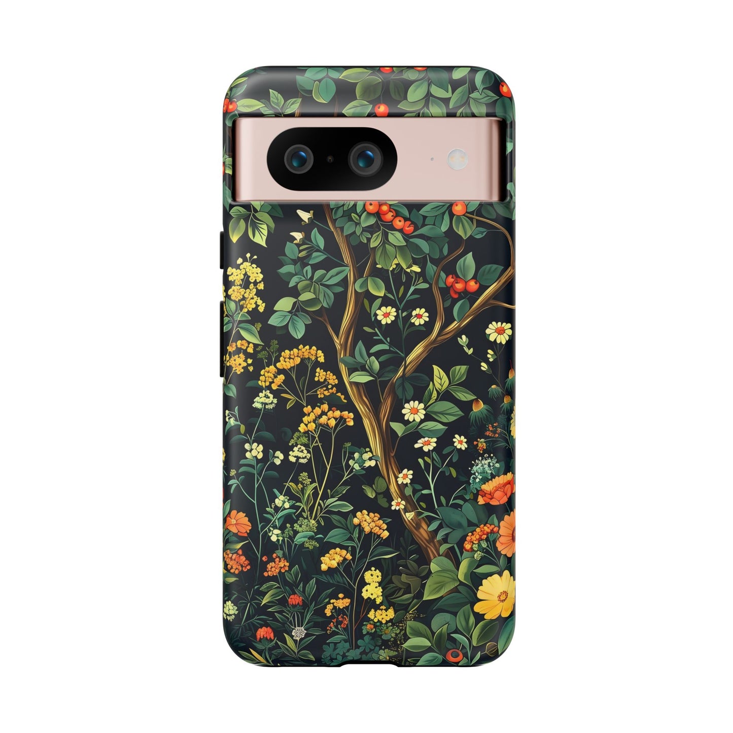 Floral Phone Case - Tough Cases, Colorful Nature Design, Gift for Flower Lovers, Phone Accessory, Unique Cell Phone Cover
