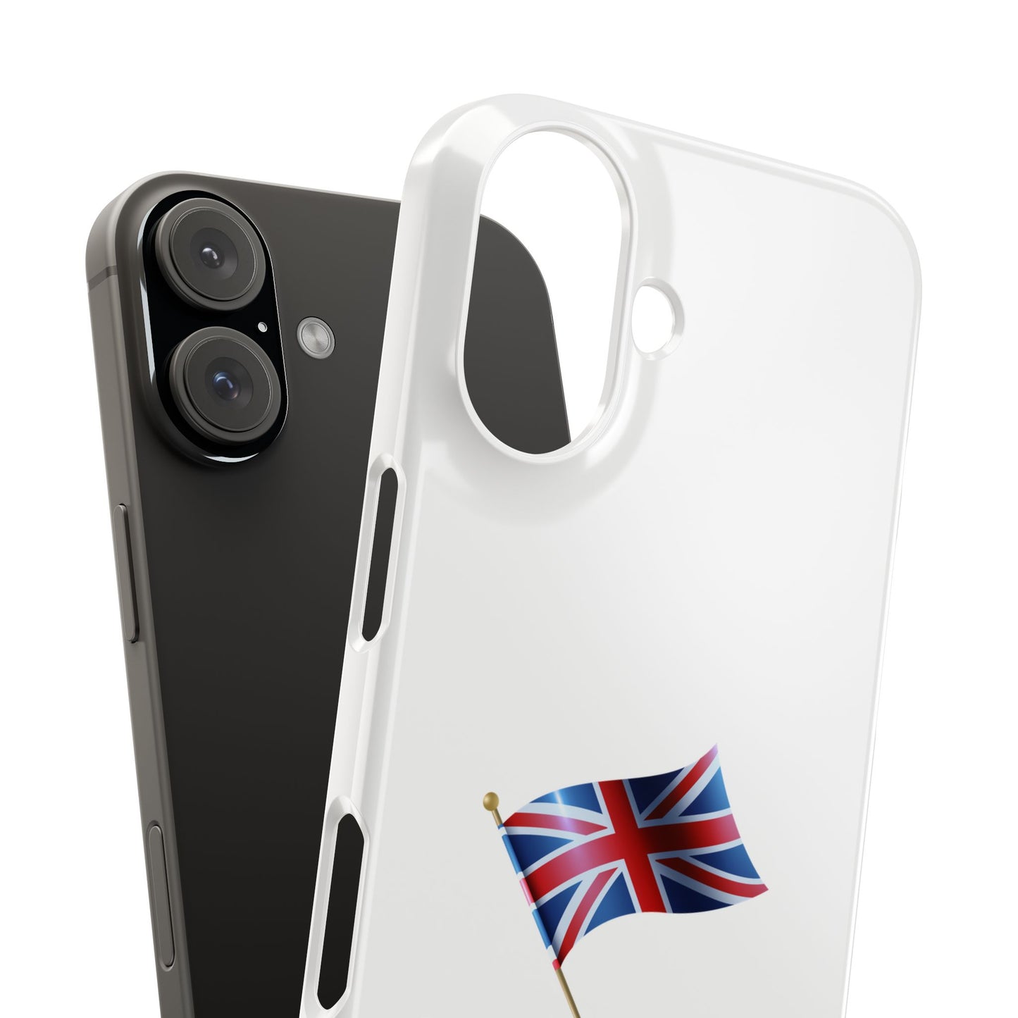 Union Jack Phone Case - Slim Phone Cases for Brits, Travel Lovers, United Kingdom Pride, Gift for Him/Her, National Holidays