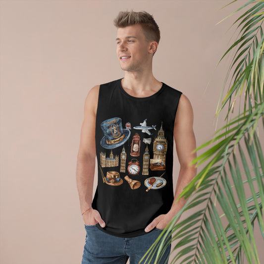 Unisex Barnard Tank - Vintage England Icons