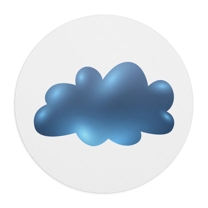 Cozy Cloud Mouse Pad | Aesthetic Desk Accessory for Home Office, Gifts for Students, Cloud Decor, Cloudy Day Vibe, Unique Mouse Pad