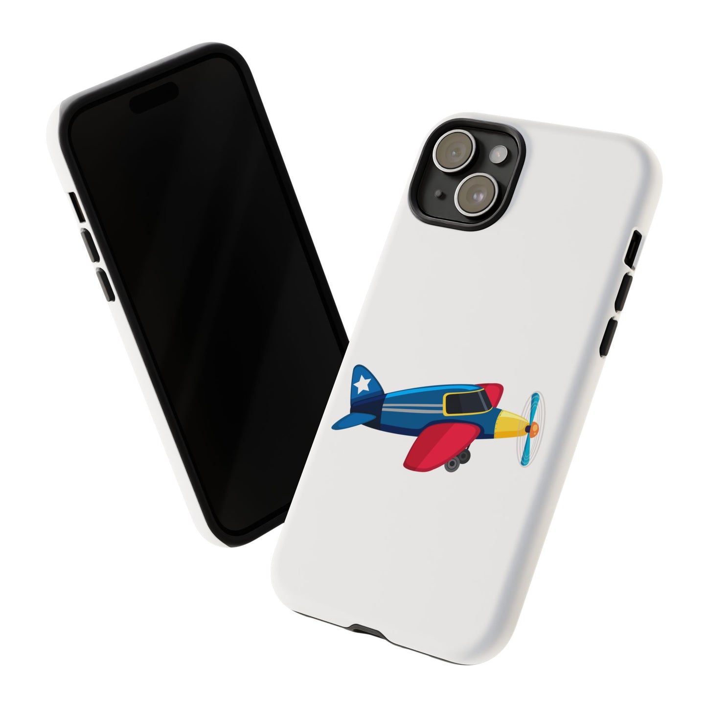 Colorful Airplane Phone Case - Tough and Stylish Protection for Aviation Enthusiasts