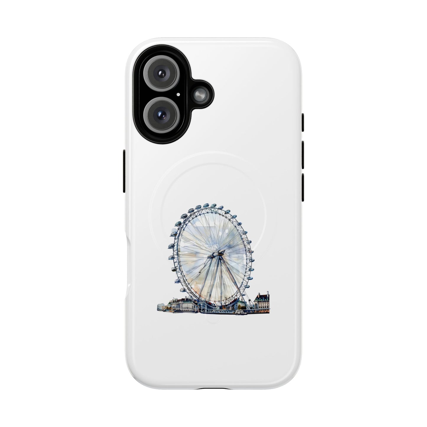 Funky Ferris Wheel Magnetic Case | Tough iPhone Cover, Customized Phone Case, Unique Gift, Festival Accessory, Durable Phone Protection