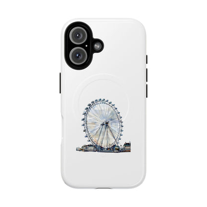 Funky Ferris Wheel Magnetic Case | Tough iPhone Cover, Customized Phone Case, Unique Gift, Festival Accessory, Durable Phone Protection