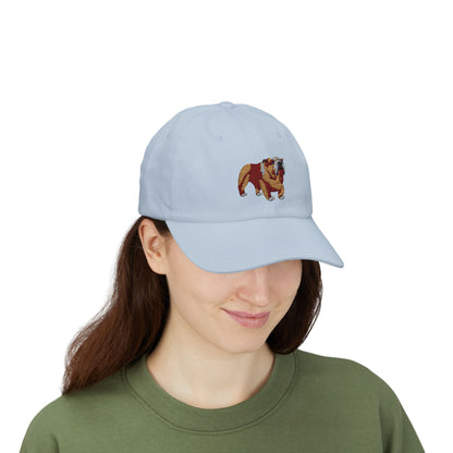 Classic Embroidered Dog Dad Cap, Gift for Dog Lovers, Adjustable Baseball Hat, Casual Wear, Summer Accessory