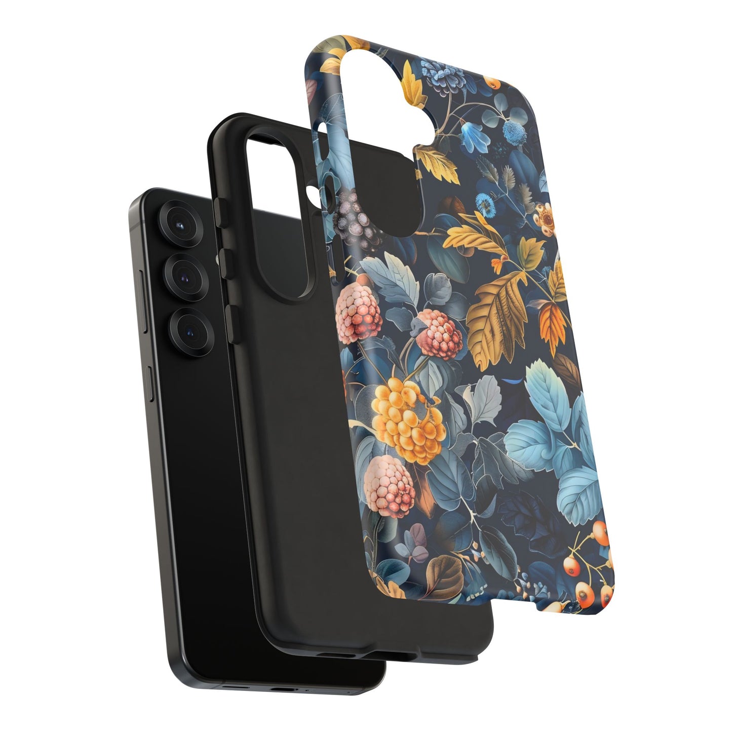 Floral iPhone Case, Tough Phone Cover, Nature-inspired Accessory, Gift for Her, Trendy Protection Case
