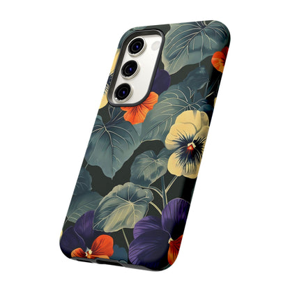 Tough Cases Floral iPhone Case, Tough Phone Cover, Stylish Floral Design, Gift for Her, Summer Vibe, Durable Protective Case
