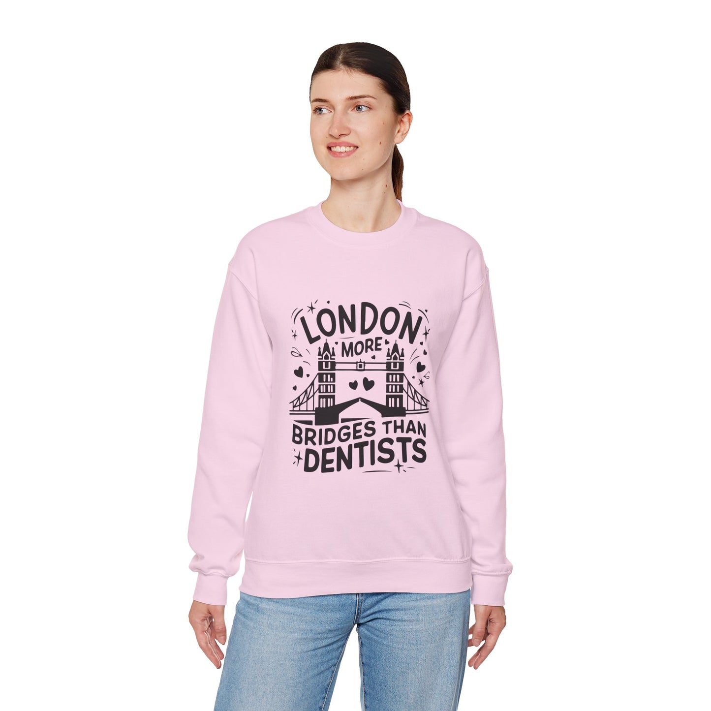 Unisex Heavy Blend™ Crewneck Sweatshirt - London is having more Bridges