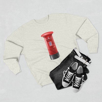Unisex Crewneck Sweatshirt - Classic UK Royal Mailbox