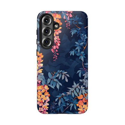 Floral iPhone Case, Tough Phone Cover, Gift for Her, Nature Lover Accessory, Spring Decor, Unique Floral Design