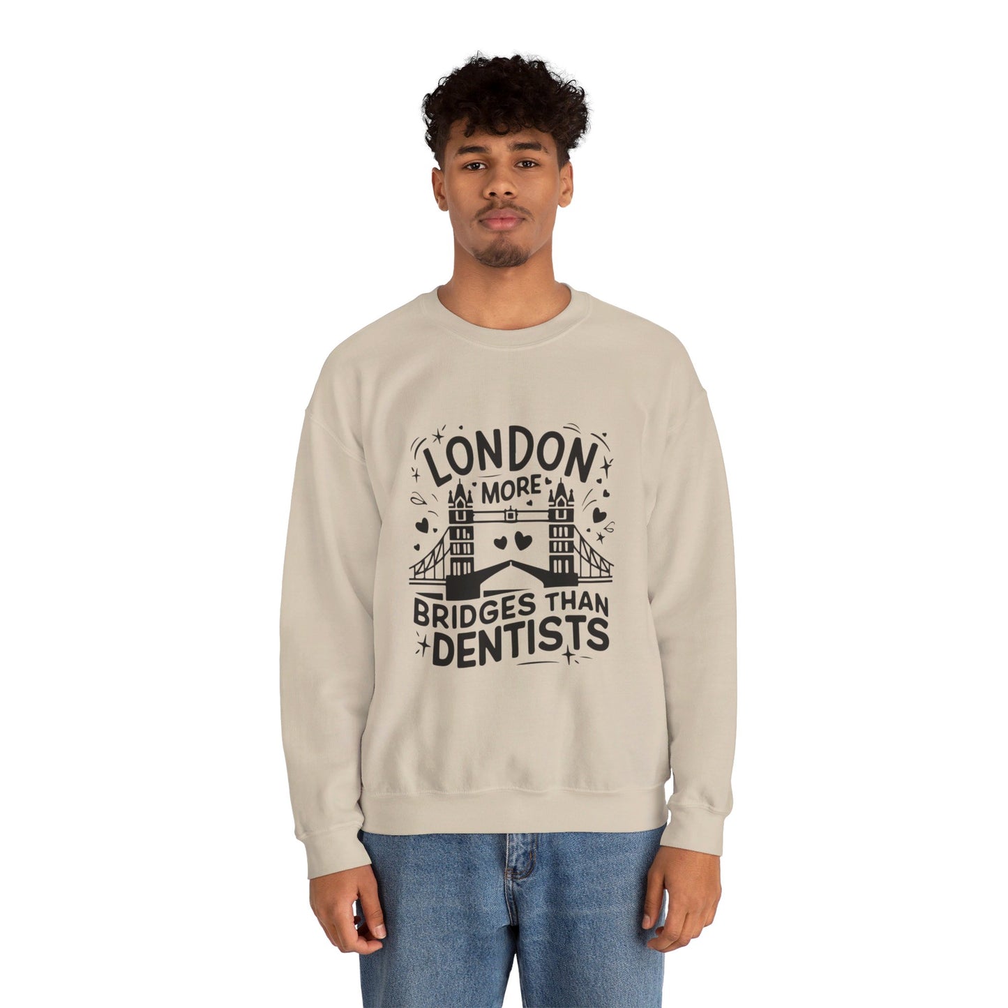 Unisex Heavy Blend™ Crewneck Sweatshirt - London is having most Bridges
