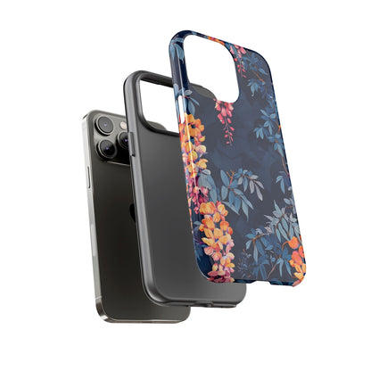 Floral iPhone Case, Tough Phone Cover, Gift for Her, Nature Lover Accessory, Spring Decor, Unique Floral Design