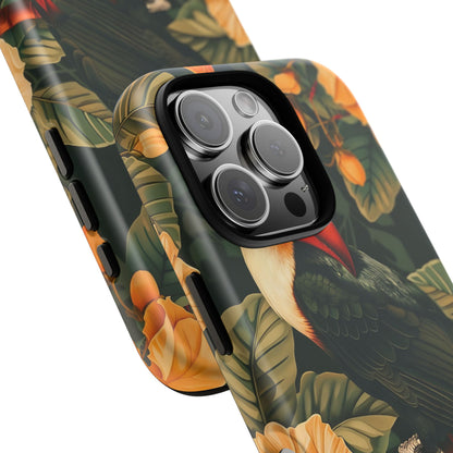 Tropical Toucan Phone Case, Exotic Bird Cover, Nature Lover Gift, Eco-Friendly Design, Customizable Tech Accessory