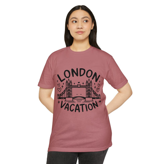 Unisex CVC Jersey T-shirt - London's Cozy Vacations