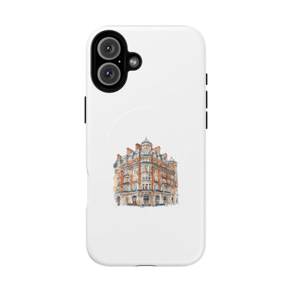 Elegant Tough Magnetic Case with Urban Design, Phone Case, Smartphone Protector, Gift for Her, Unique Tech Accessories