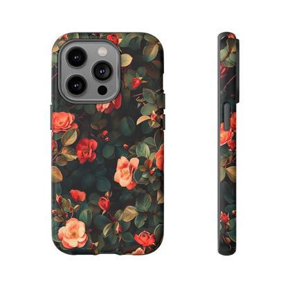Floral Phone Case - Elegant Floral Design, Tough Protective Case, Perfect Gift for Her, Trendy Phone Accessories, Mother’s Day, Birthday