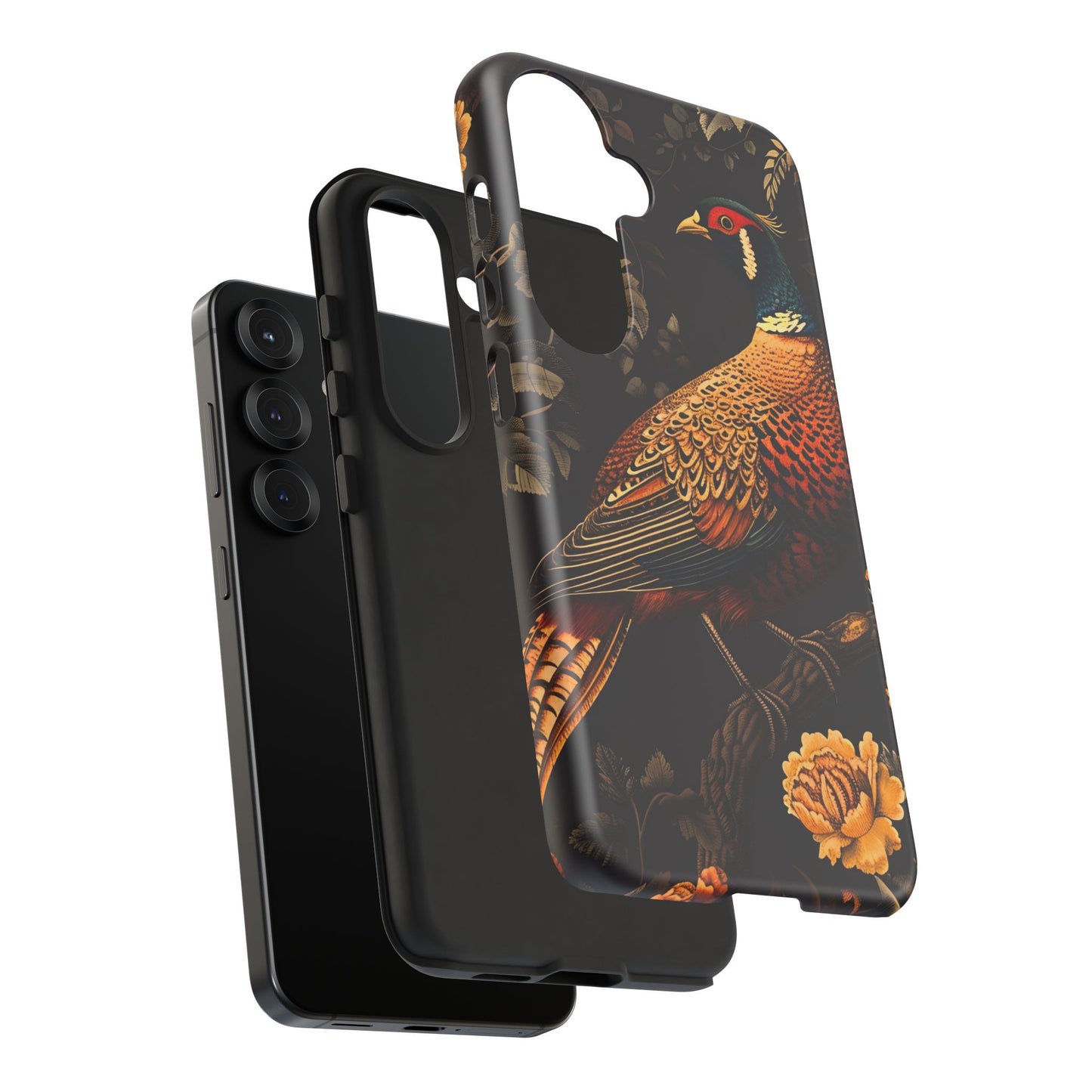 Elegant Bird Phone Case with Floral Design, Tough Phone Cover, Artistic Cell Phone Accessory, Unique Gift for Nature Lovers, Stylish [...]