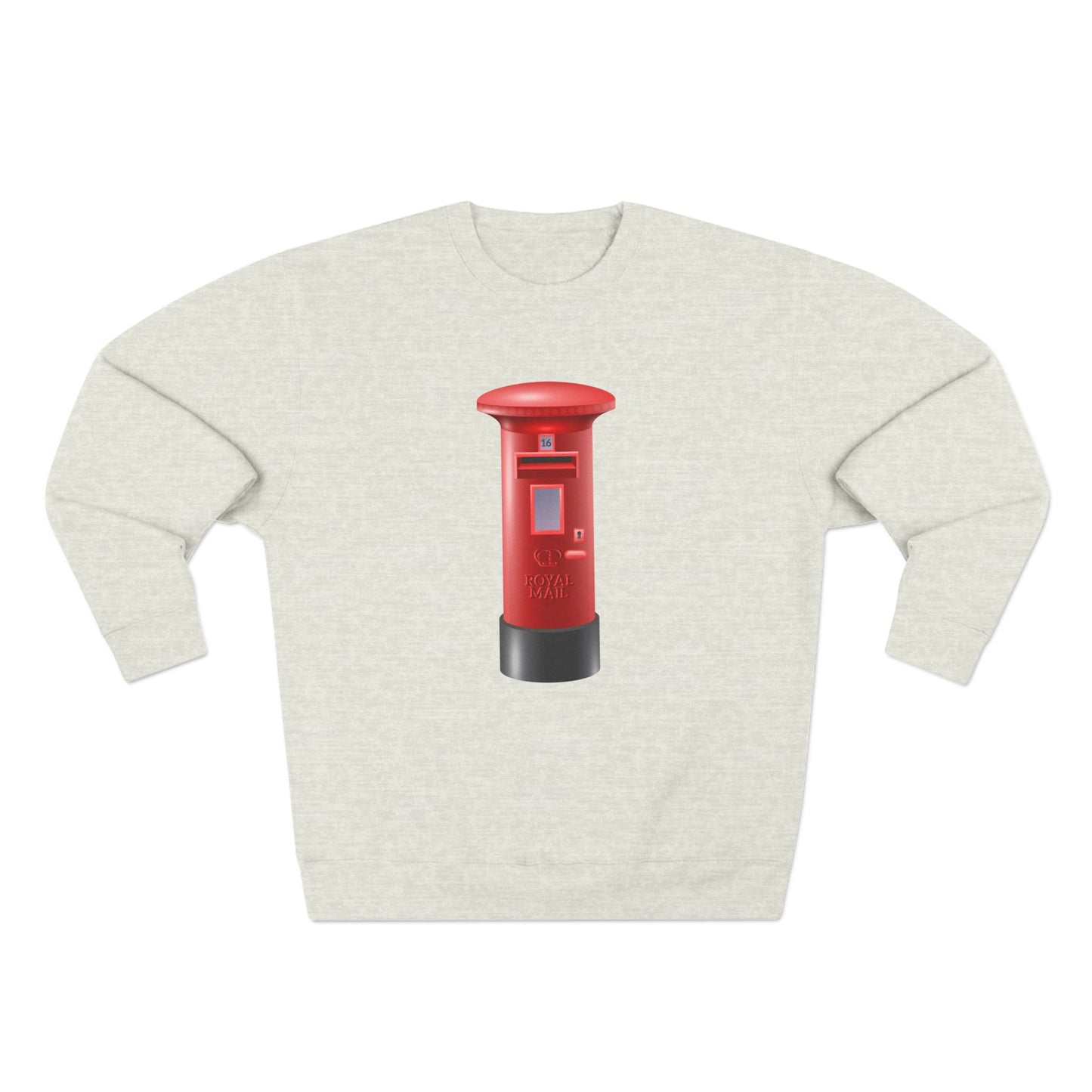 Unisex Crewneck Sweatshirt - Classic UK Royal Mailbox