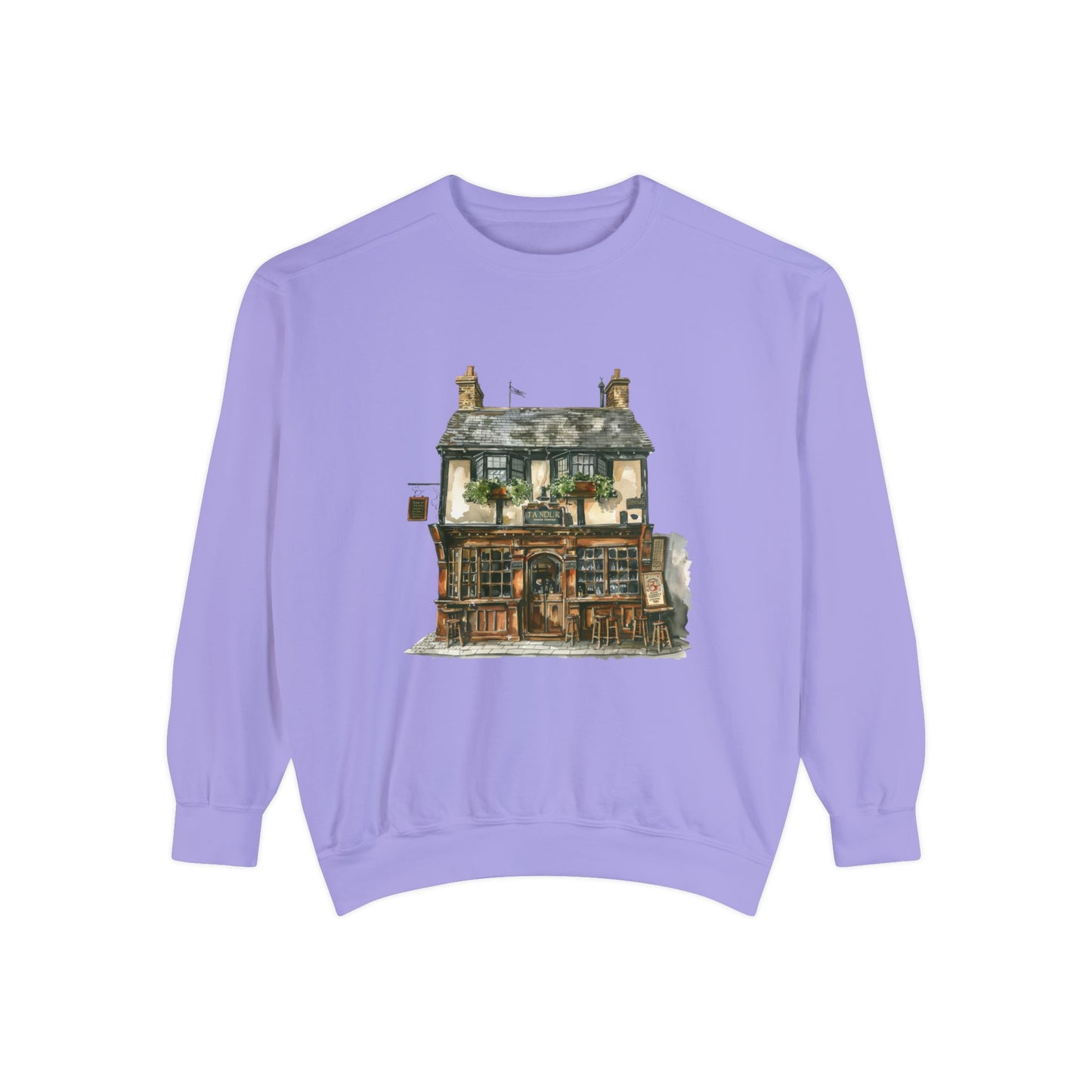 Unisex Garment-Dyed Sweatshirt - British Historic House