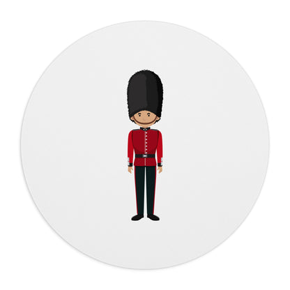Animated Guard Mouse Pad - Fun Desk Accessory, Office Gift, Gamer Pad, Home Decor, British Theme