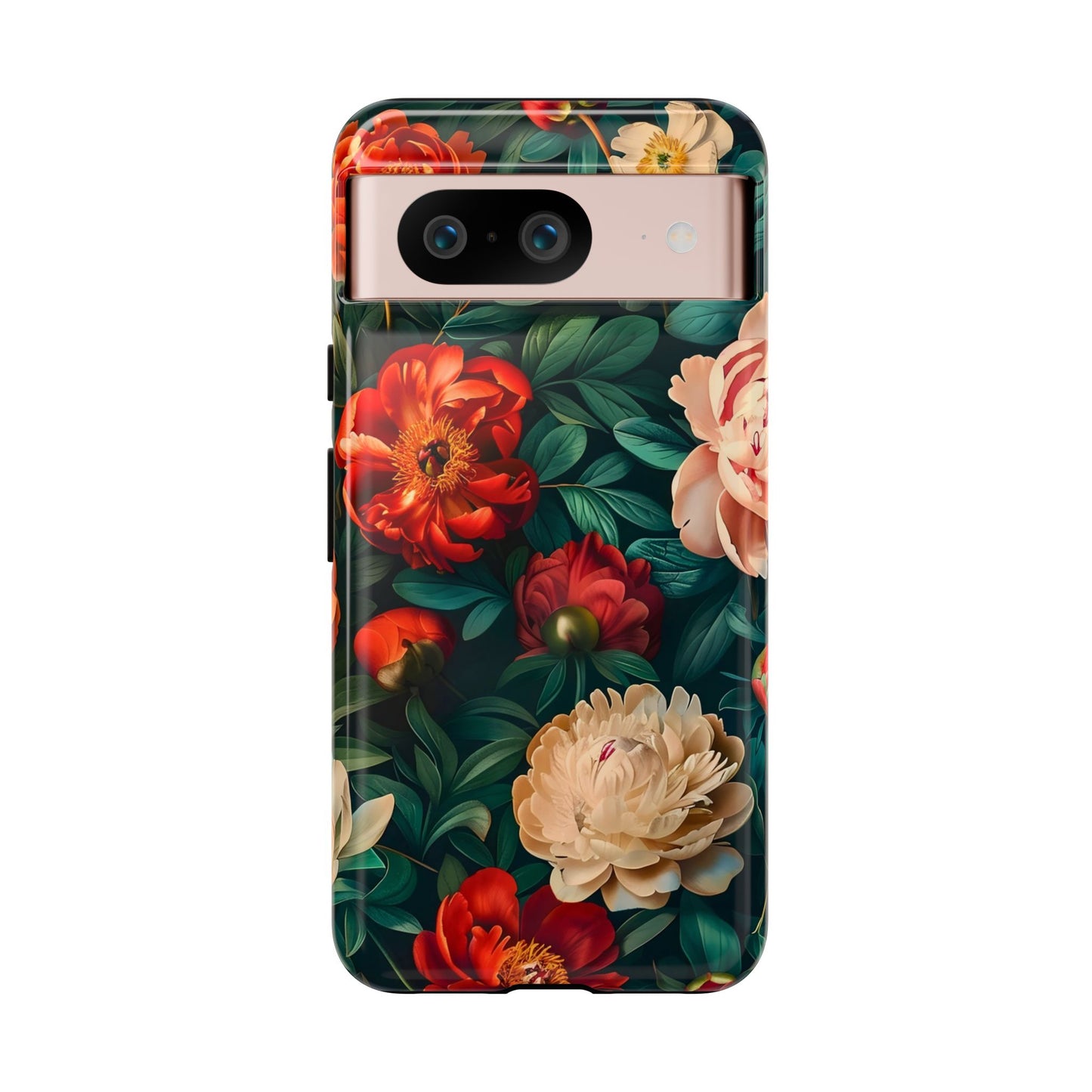 Floral Phone Case - Tough Cases, Vibrant Protection, Gift for Her, Cute Floral Design, Trendy Accessory, Perfect for Spring