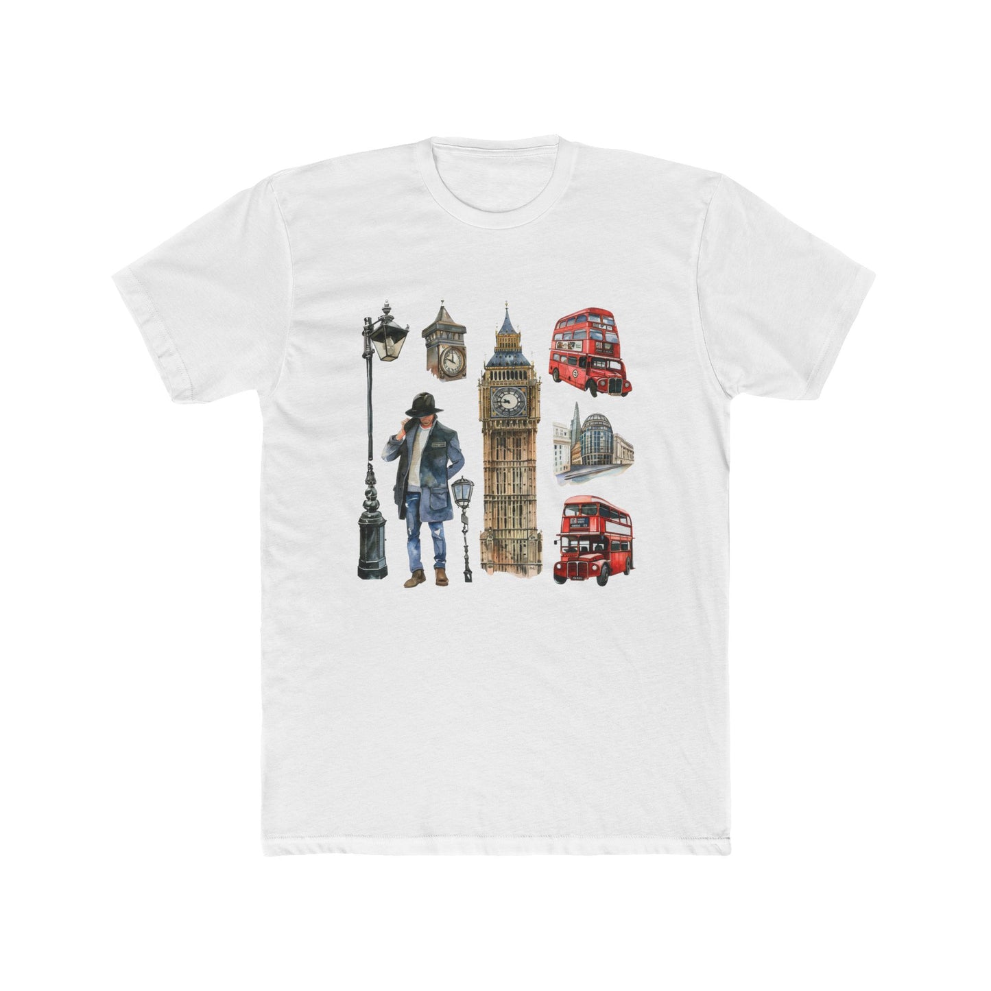 Vintage England Iconic Unisex Cotton Crew Tee