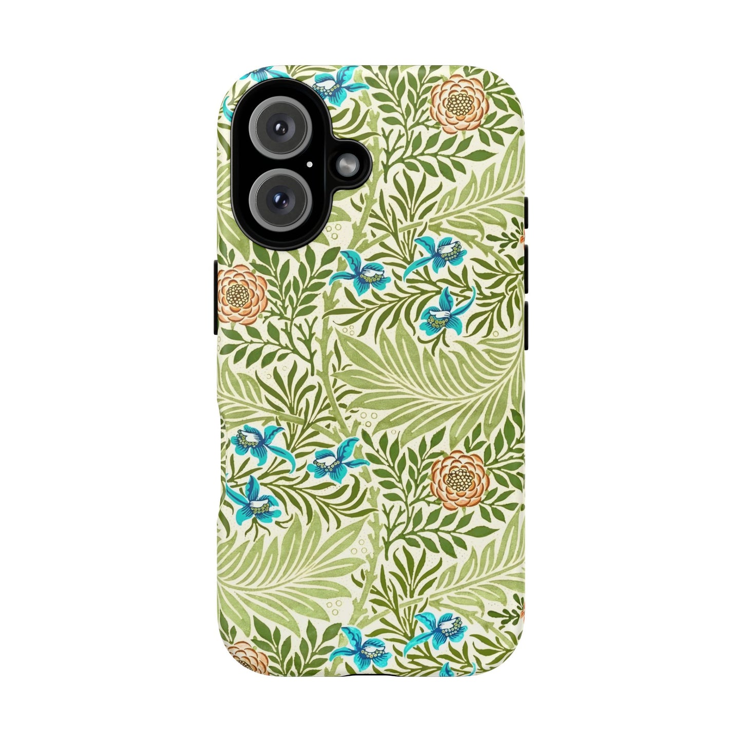 Tough Cases Phone Case, Botanical Print Phone Cover, Floral Smartphone Accessory, Nature-Inspired Tech Gear, Gift for Plant Lovers