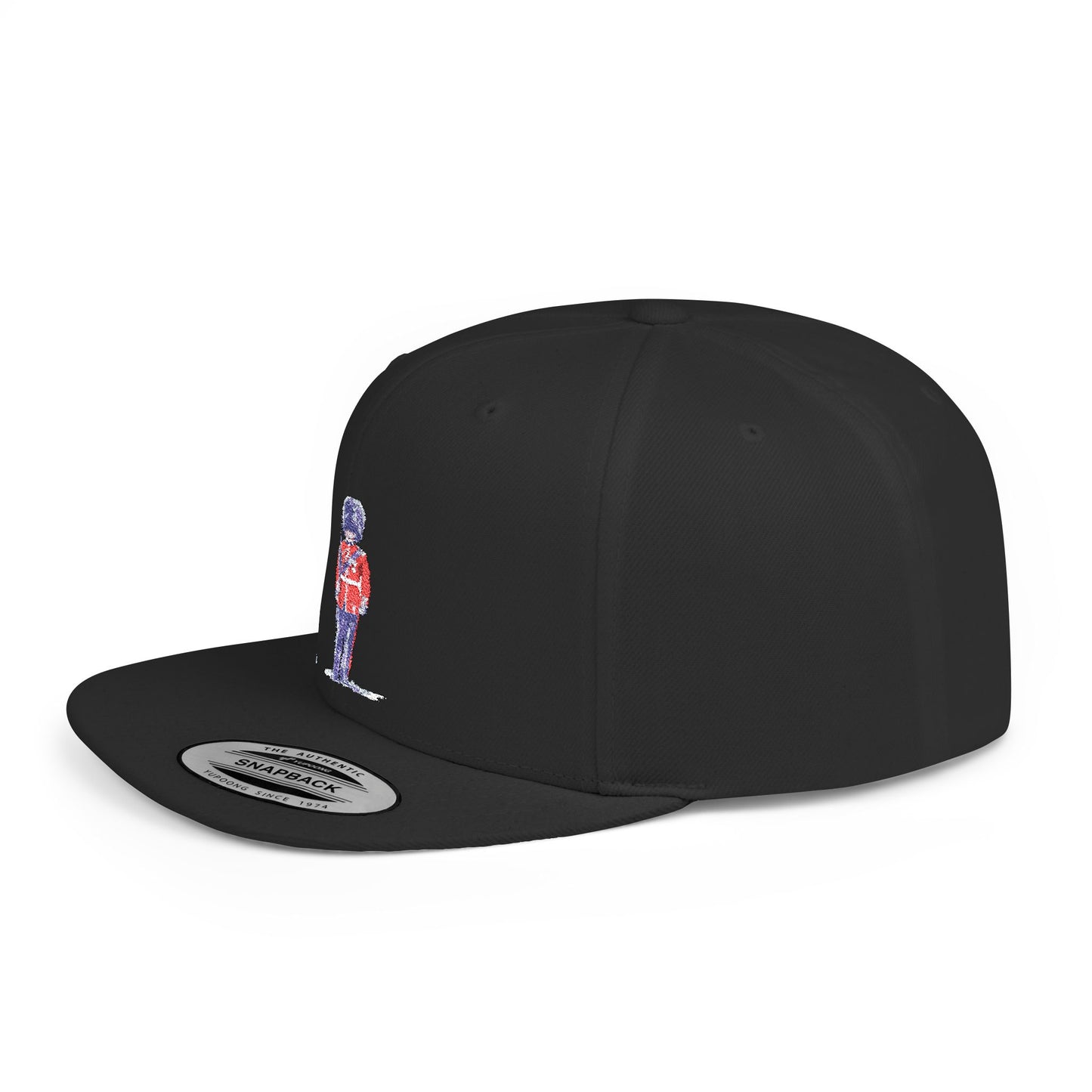 Single Guard Illustration - Flat Bill Snapback