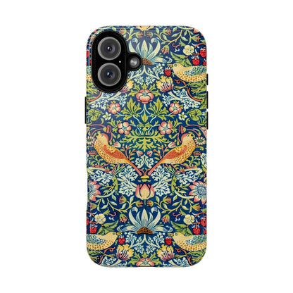 Floral Phone Case | Tough Cases, Stylish Protection, Unique Gift, Eco-Friendly, Floral Pattern, Bird Design